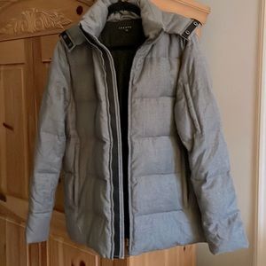 Theory gray puffer M
